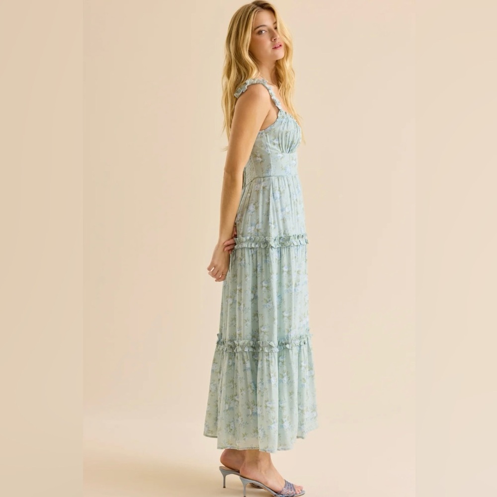 Altar’d State Floral Tiered Maxi Dress | NWT - Picture 4 of 5